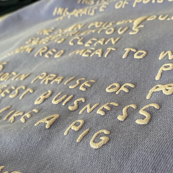 LIMITED EDITION puff print basquiat hoodie - Picture 7 of 7